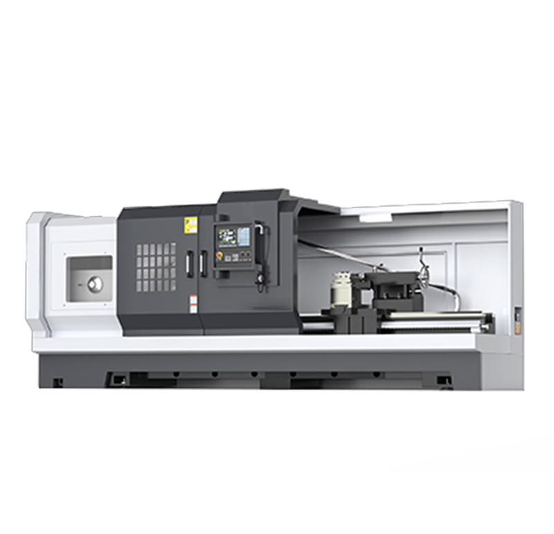 CK61125 مسطح السرير الصلب المسار مخرطة CNC
