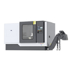 H32 سرير مسطح خط السكك الحديدية مخرطة CNC